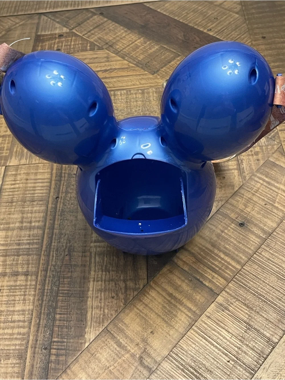 Walt Disney World 50th Anniversary Mickey Mouse Blue Balloon Popcorn Bucket